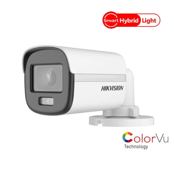 Hikvision DS-2CE10KF0T-LFS Camara Tubo 5 Megapixeles  3K ColorVu Smart Hybrid Light c/Audio Infrarojo 20 Mts
