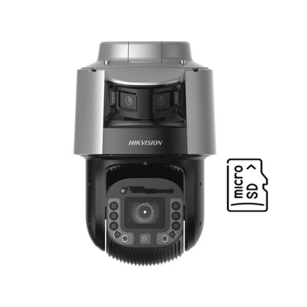 Hikvision DS-2SF8C442MXS-DL Camara Domo PTZ IP 4 Megapixeles  TANDEMVU 8" Zoom 42X Infarrojo 300 Mts Entrada Salida de Audio y Alarma
