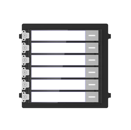 MODULO PARA VIDEOPORTERO 6 BOTONES HIKVISION DS-KD-KK