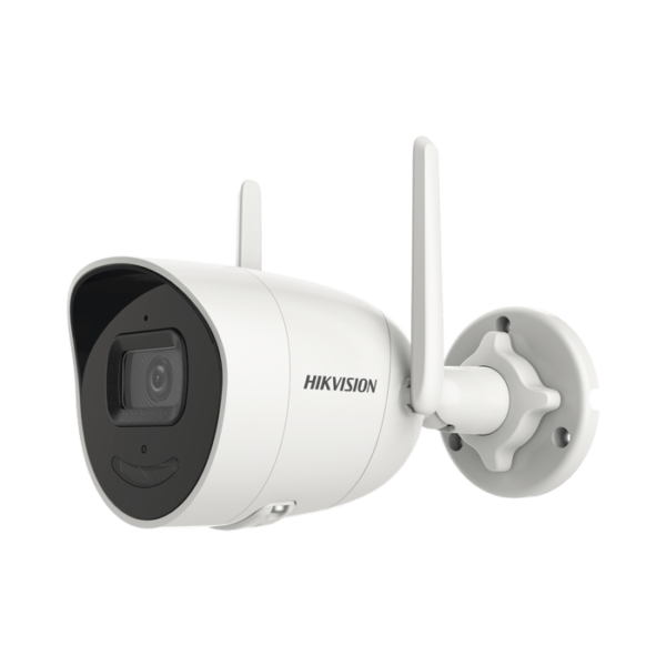 Hikvision DS-2CV2041G2-IDW Camara Tubo IP WIFI 4 Megapixeles con Audio Y Bocina  / Lente 2.8 mm / 30 mts IR / Exterior IP66  / MicroSD