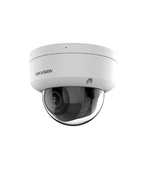 Hikvision DS-2CD2783G2-LIZS2U Camara Domo IP 8 Mpx / [Dual Light + 2 Micrófonos Integrados] / Smart IR + Blanco (40 m) / ACUSENSE / Exterior IP67 / IK10 / WDR 120 dB / PoE 802.3af / ONVIF / Alarmas I/O / Micro SD / ACUSEARCH