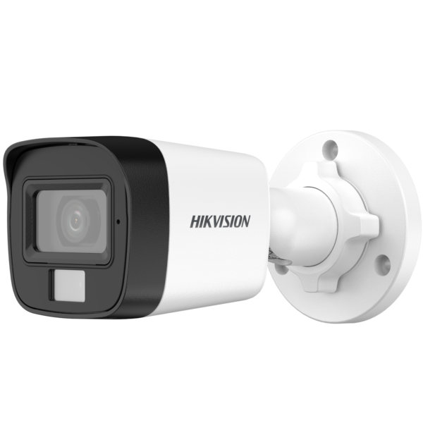 Hikvision DS-2CE16U0T-LPF Tubo  Exterior  8 Megapixeles  Luz Hibrida Inteligente IR 25 Mts