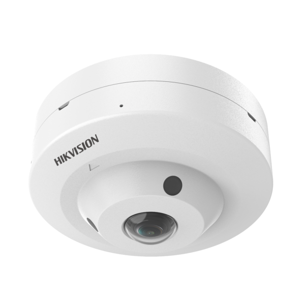 Hikvision DS2CE52K0T-LPS Cámara Ojo de pez  5 Megapíxeles 180 Grados Smart Hybrid Light  con Audio