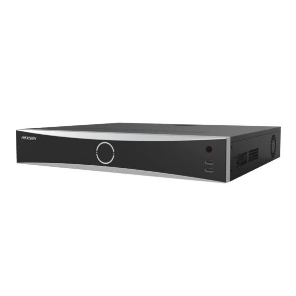 Hikvision DS-7732NXI-I4/16P/S Grabador NVR 32CH / 16 Puertos PoE+ / ACUSENSE / ANPR / Conteo de Personas / Reconocimiento Facial / 4 Bahías de Disco Duro / Soporta POS / Alarmas I/O
