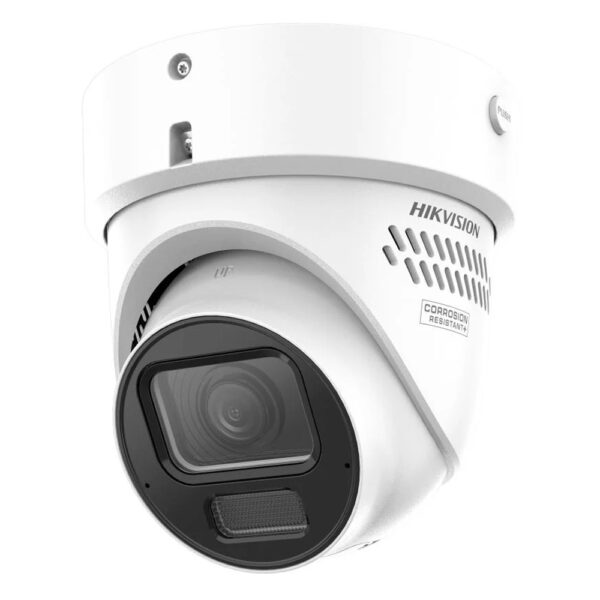 Hikvision DS-2CD2H126G3-IZS2UY/SRB Camara Domo IP 12 Megapixeles /2.8-12MM Luz Estrob Y Alarma Audible/ Turret Acusense