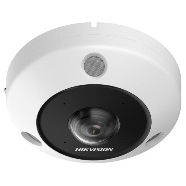 Hikvision DS-2CD6365G1-IVS Camara Ojo de Pez  IP 6 Megapixeles 360° Grados / Lente 1.27MM / Exterior / Con Heat Map