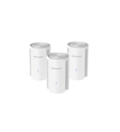 HIKVISION DS-3WRM12GC(3P） ROUTER WIFI 5 MESH DUAL 2.4 - 5GHZ AC1200M. 1 PUERTO  1000MBPS (PACK X 3)