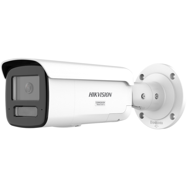 Hikvision DS-2CD2T67G3P-LIS2UY/SL Camara Tubo IP 6 Megapixeles  / 2.8MM / Sirena y Luz Estroboscopica