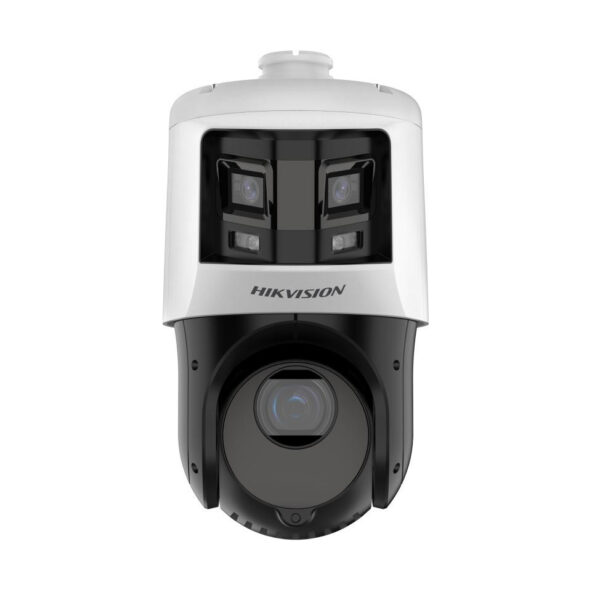 Hikvision DS-2SE4C425MWG-E/26 PTZ IP 4 Megapixel con Cámara Panoramica 6 Megapixel / 25X Zoom / 100 mts IR / IP66 / WDR / PoE+