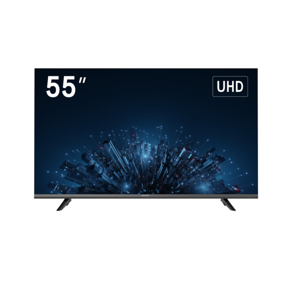 Monitor LED Ultra HD de 55" / Uso 24-7 / Entrada HDMI-VGA / Compatible con Montaje VESA (200 X 200) / Bocinas Integradas Hikvision DS-D5055U3-1V0S