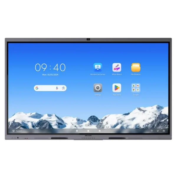 Pantalla pizarra interactiva 4K 86" 8GB con Asistente IA HIKVISION DS-D5C86RB/B2L